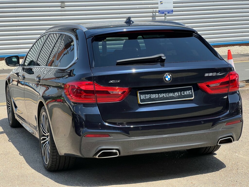 BMW 5 Series 2.0 520D M Sport Touring Xdrive Eu YF67EBD Black #5