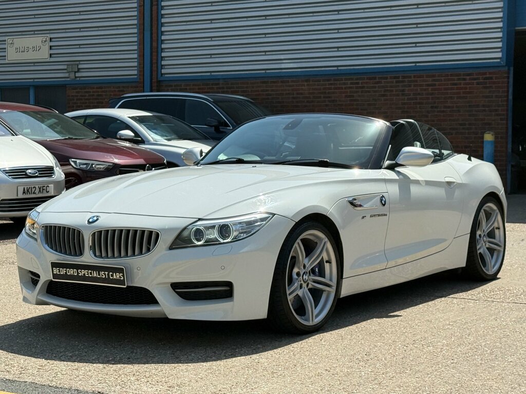 BMW Z4 Convertible White #8