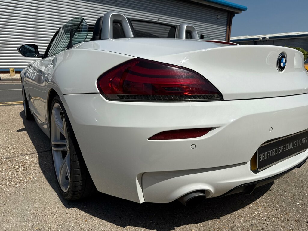BMW Z4 Convertible White #21