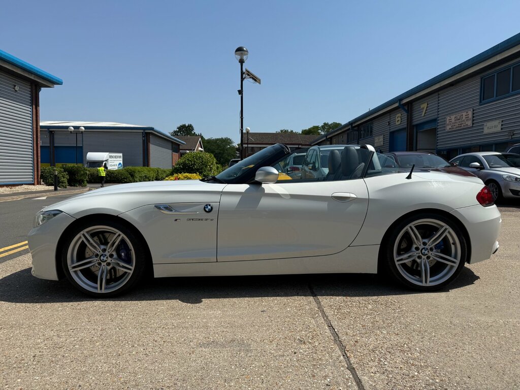 BMW Z4 Convertible White #9