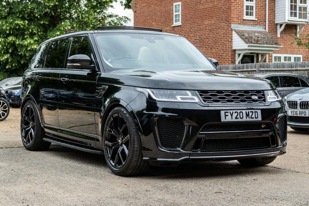 Land Rover Range Rover Sport Svr Black #6