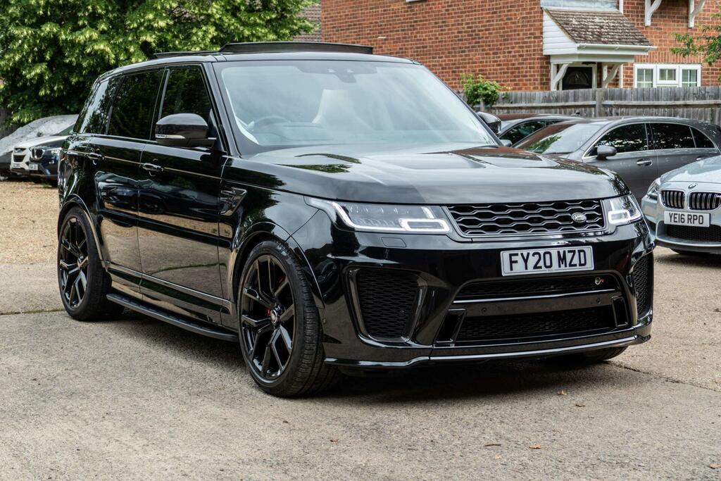 Land Rover Range Rover Sport Svr Black #5