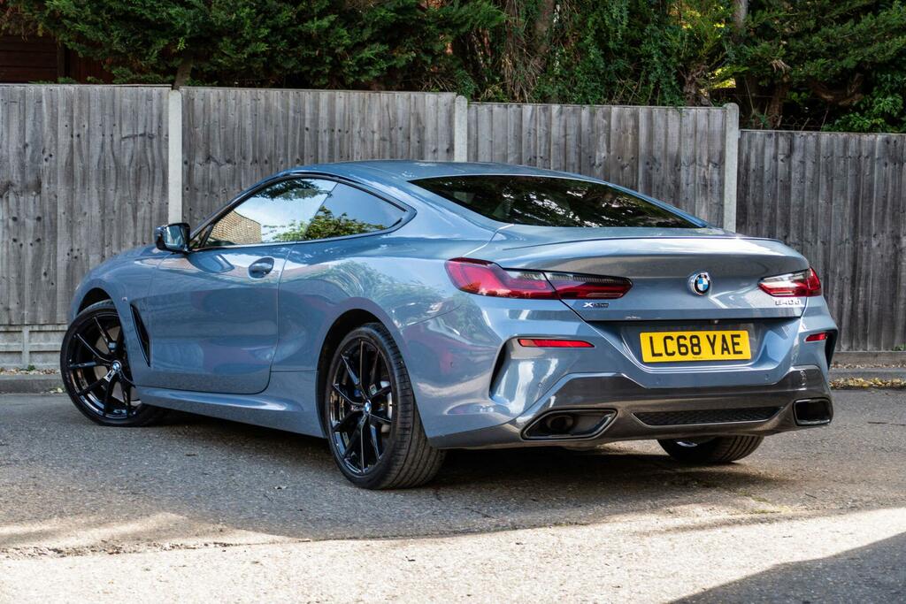 BMW 8 Series 3.0 840D Steptronic Xdrive Euro 6 Ss Blue #3
