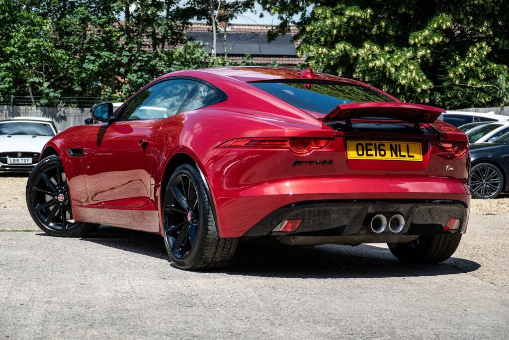 Jaguar F-Type S Red #3