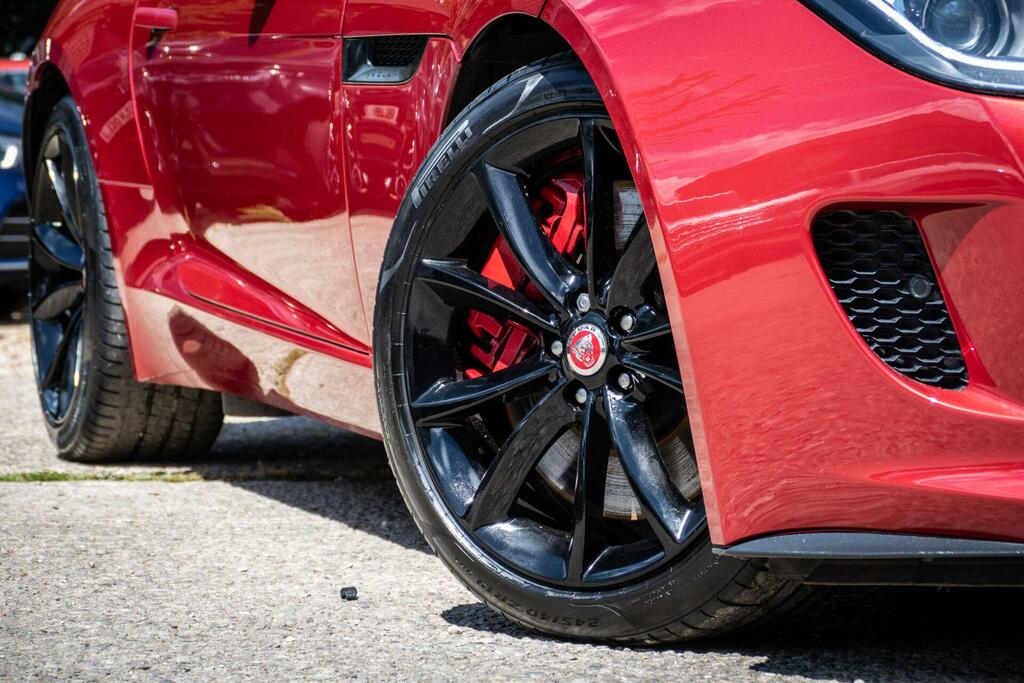 Jaguar F-Type S Red #2