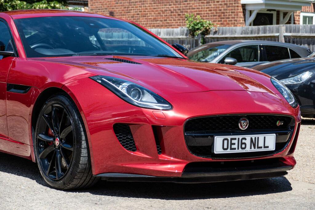 Jaguar F-Type S Red #6