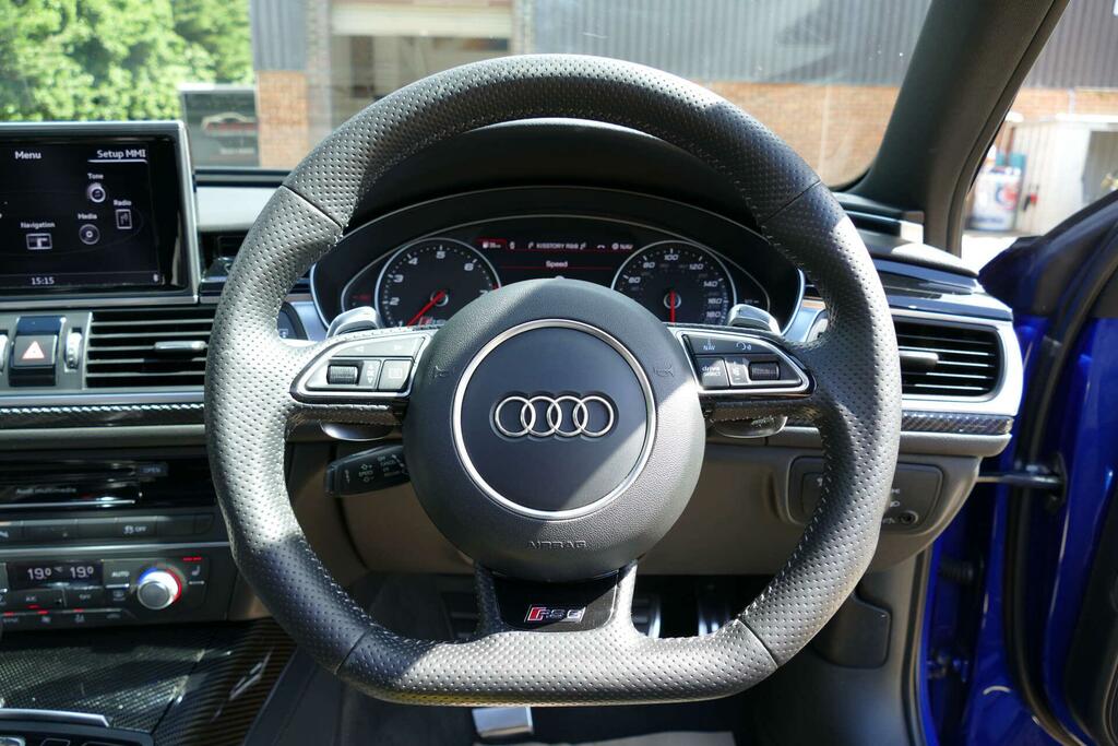 Audi RS6 Avant 4.0T Fsi Quattro Rs 6 Performance Tip Blue #47
