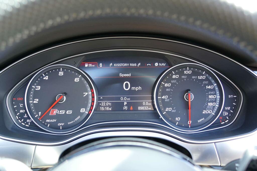 Audi RS6 Avant 4.0T Fsi Quattro Rs 6 Performance Tip Blue #51