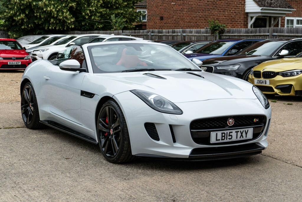 Jaguar F-Type S White #5