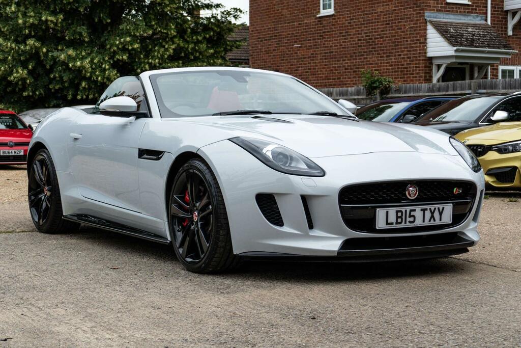 Jaguar F-Type S White #6