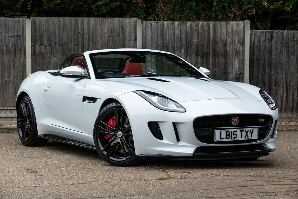 Jaguar F-Type S White
