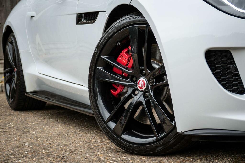 Jaguar F-Type S White #2