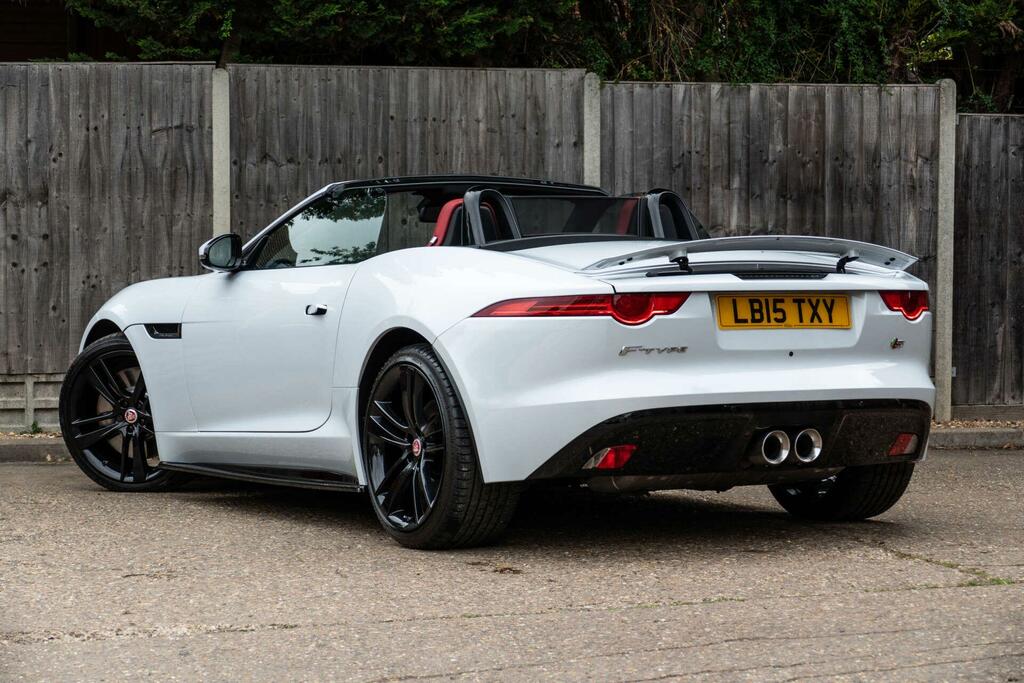 Jaguar F-Type S White #3