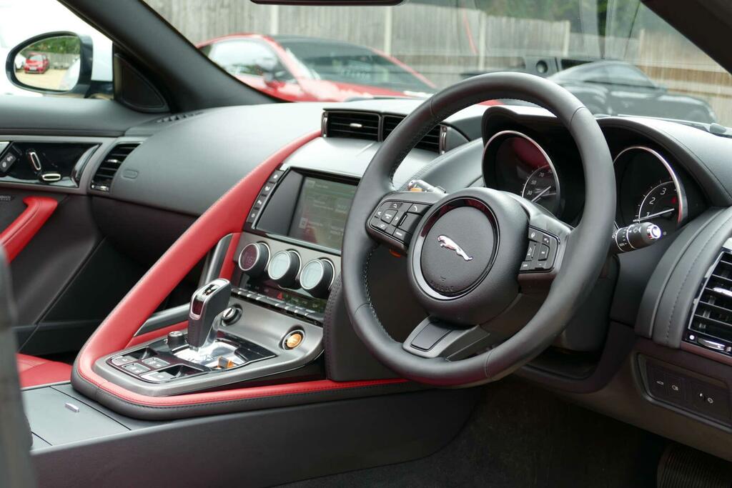 Jaguar F-Type S White #4