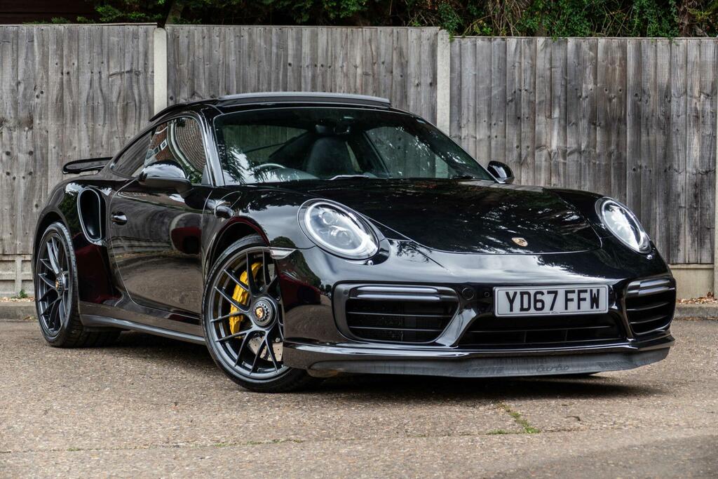 Porsche 911 991 Turbo S Black