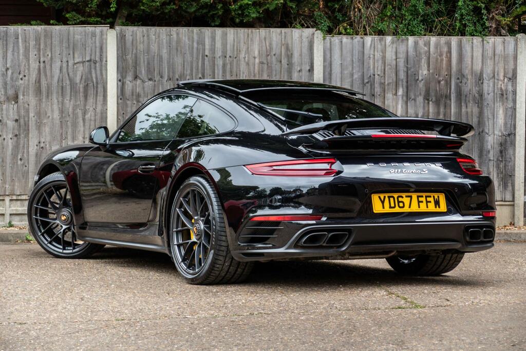 Porsche 911 991 Turbo S Black #3