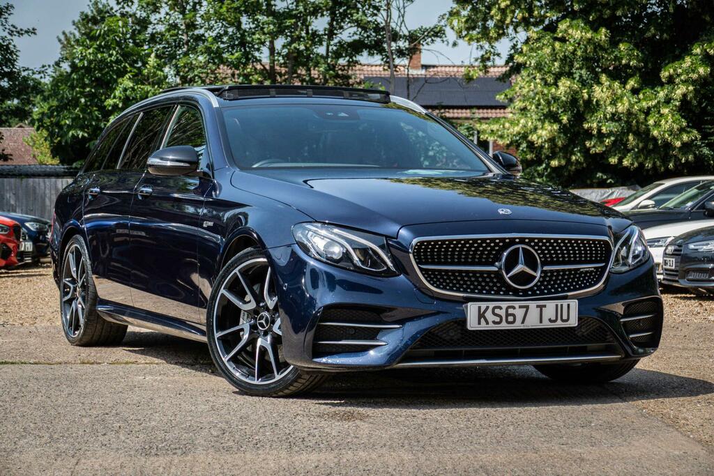 Mercedes-Benz E Class Amg Blue