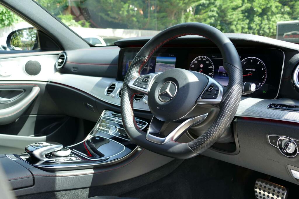 Mercedes-Benz E Class Amg Blue #4