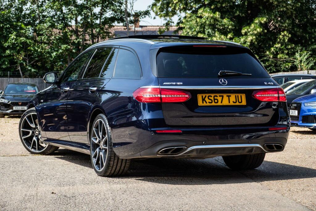 Mercedes-Benz E Class Amg Blue #3