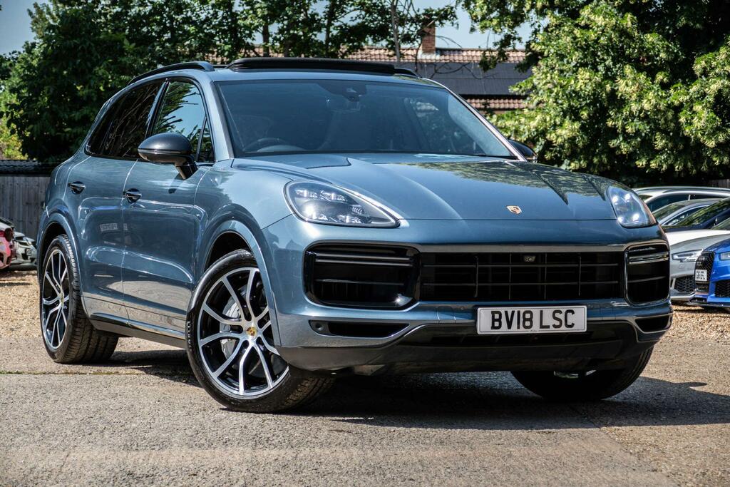 Porsche Cayenne Turbo Blue