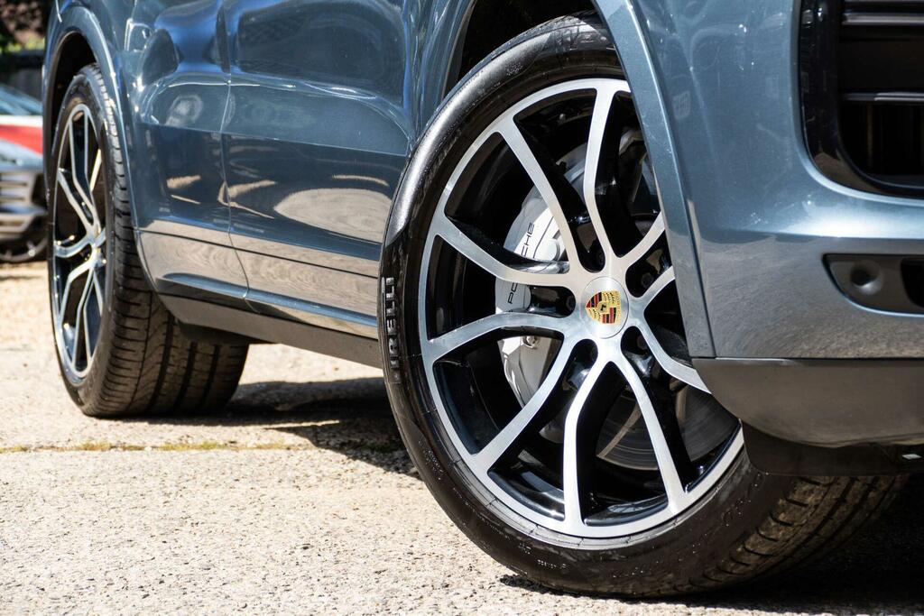 Porsche Cayenne Turbo Blue #2