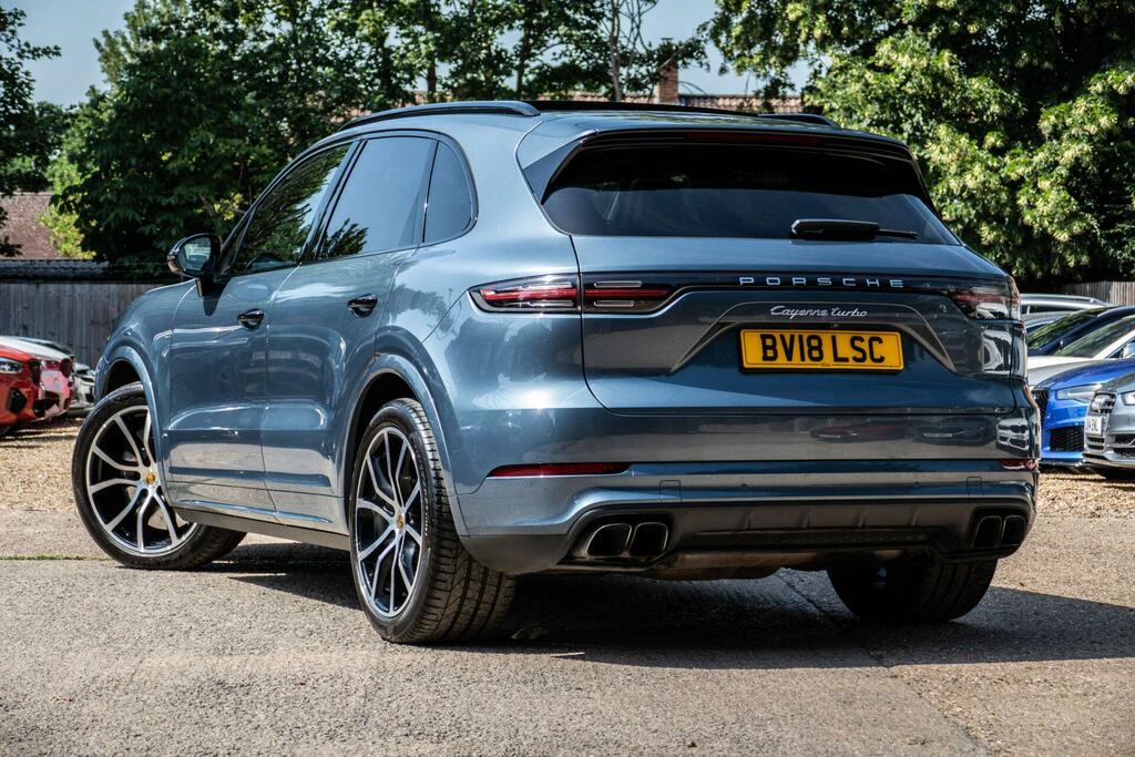 Porsche Cayenne Turbo Blue #3