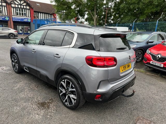 Citroen C5 Aircross 2019 1.2 Puretech Flair Plus Suv LX19XMH Grey #5
