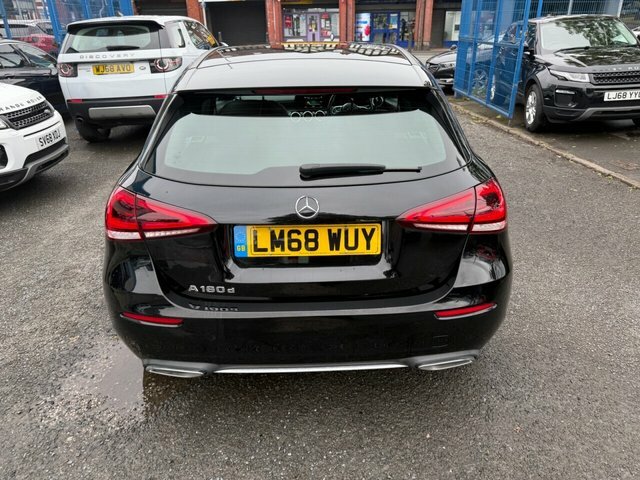 Mercedes-Benz A Class 2018 1.5 A180d Sport Hatchback 7G-dct E LM68WUY Black #4