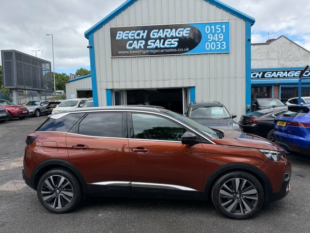 Peugeot 3008 2019 1.2 Puretech Gt Line Suv Eu GM19OBO Brown #2