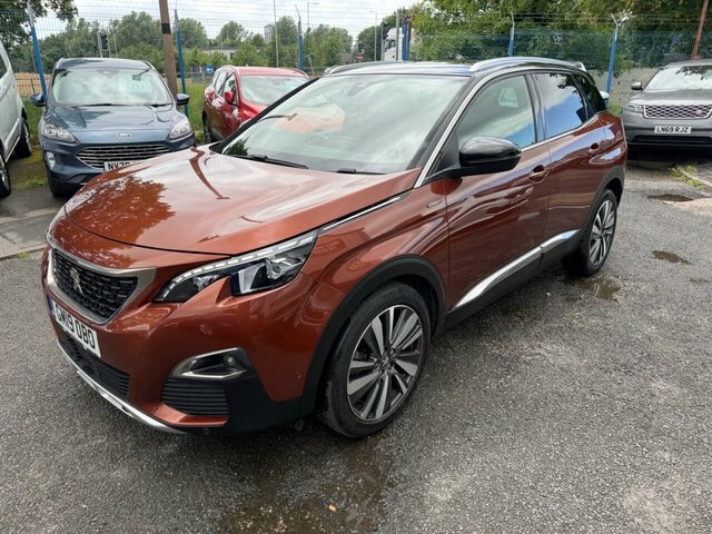 Peugeot 3008 2019 1.2 Puretech Gt Line Suv Eu GM19OBO Brown #6