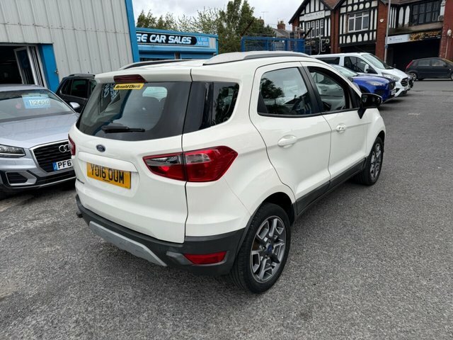 Ford Ecosport 2016 1.5 Tdci Titanium Suv 2Wd E YO16OUM White #3
