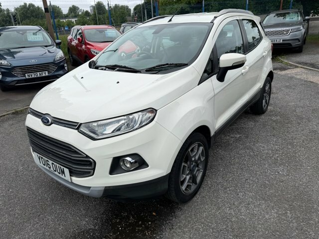 Ford Ecosport 2016 1.5 Tdci Titanium Suv 2Wd E YO16OUM White #6