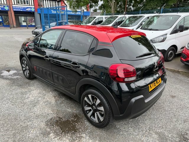 Citroen C3 2018 1.2 Puretech Flair Hatchback Manua Black #5