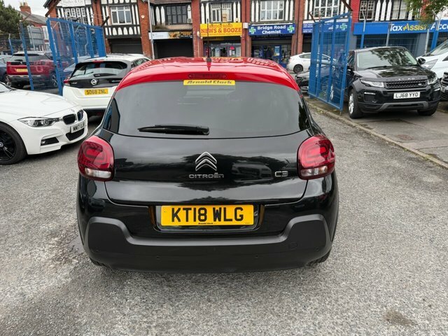 Citroen C3 2018 1.2 Puretech Flair Hatchback Manua Black #4
