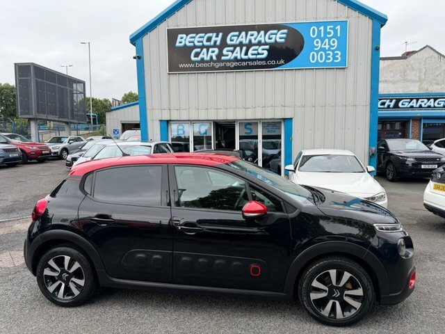 Citroen C3 2018 1.2 Puretech Flair Hatchback Manua Black #2