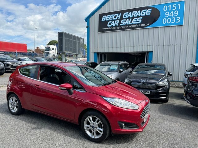 Ford Fiesta 2015 1.0T Ecoboost Zetec Hatchback Manu MV65ADU Red