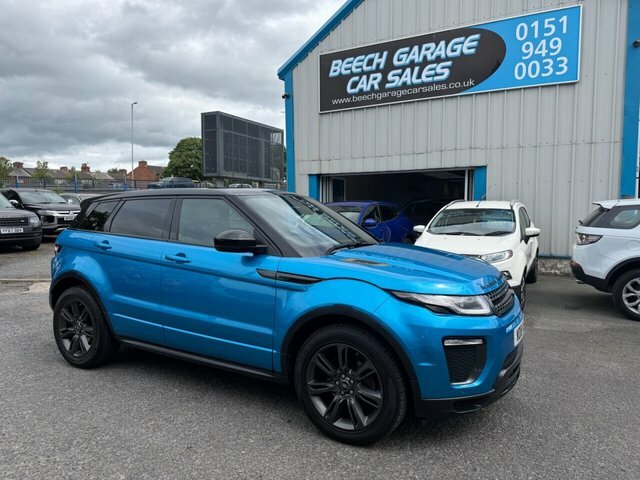 Land Rover Range Rover Evoque 2018 2.0 Td4 Landmark Suv 4Wd Euro WD18VUE Blue