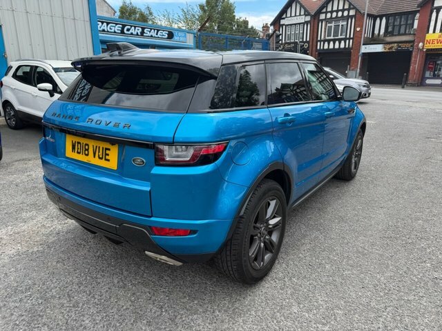 Land Rover Range Rover Evoque 2018 2.0 Td4 Landmark Suv 4Wd Euro WD18VUE Blue #3