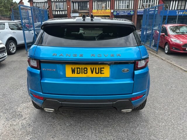 Land Rover Range Rover Evoque 2018 2.0 Td4 Landmark Suv 4Wd Euro WD18VUE Blue #4