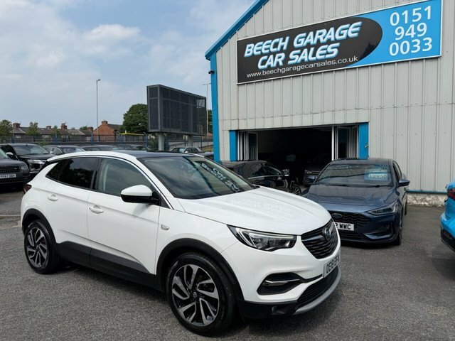 Vauxhall Grandland X 2018 1.2 Turbo Elite Nav Suv Eur White