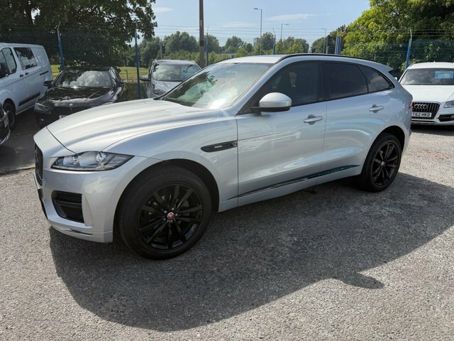 Jaguar F-Pace 2019 2.0 D240 R-sport Suv Awd Euro Silver #6