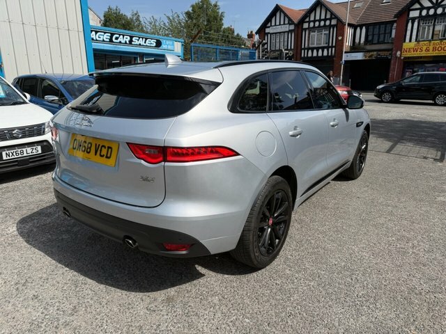 Jaguar F-Pace 2019 2.0 D240 R-sport Suv Awd Euro Silver #3