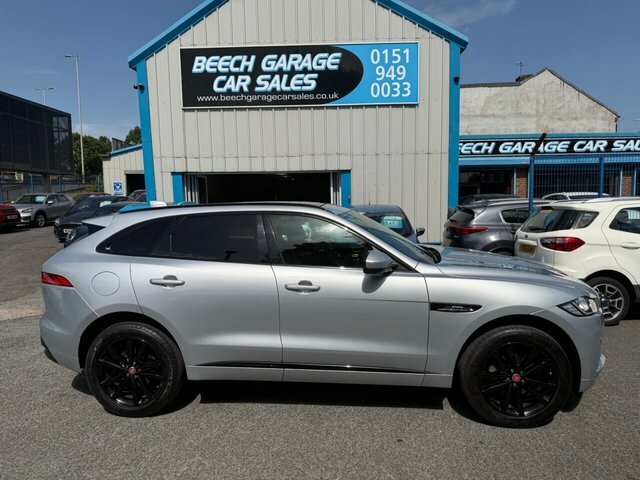 Jaguar F-Pace 2019 2.0 D240 R-sport Suv Awd Euro Silver #2
