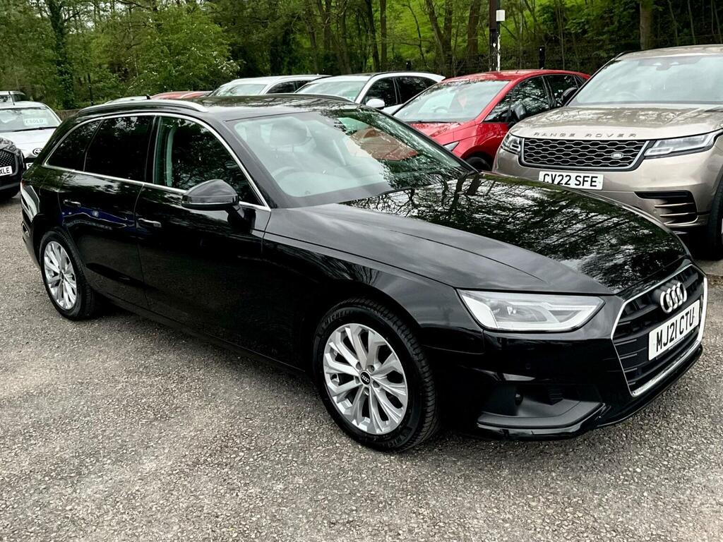 Audi A4 Avant Estate 2.0 Tdi 35 Technik S Tronic Euro 6 Ss MJ21CTU Black #2
