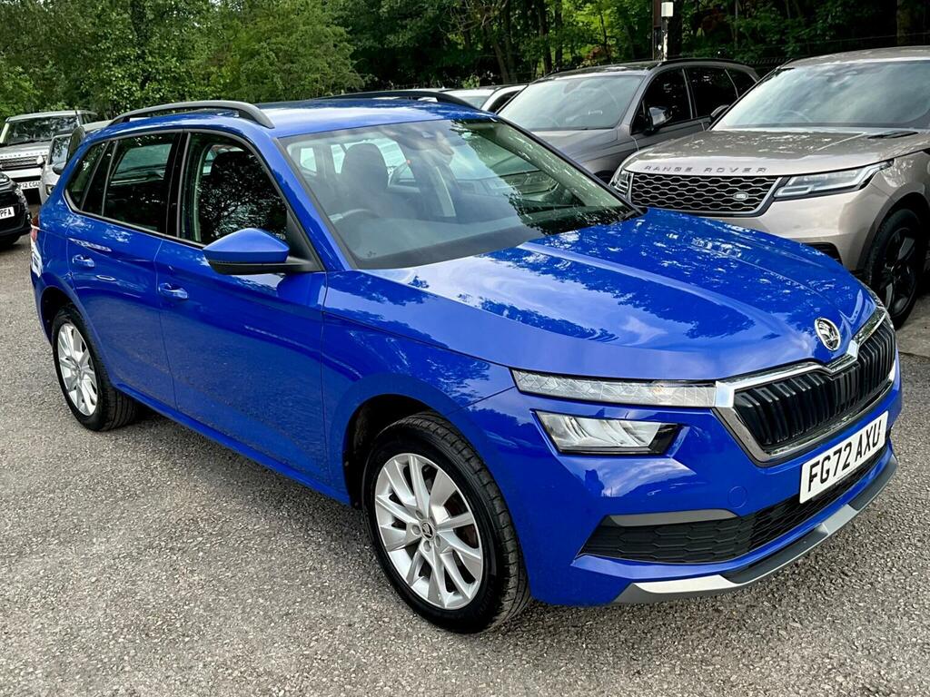Skoda Kamiq Suv 1.0 Tsi Se Dsg Euro 6 Ss 202272 FG72AXU Blue #2