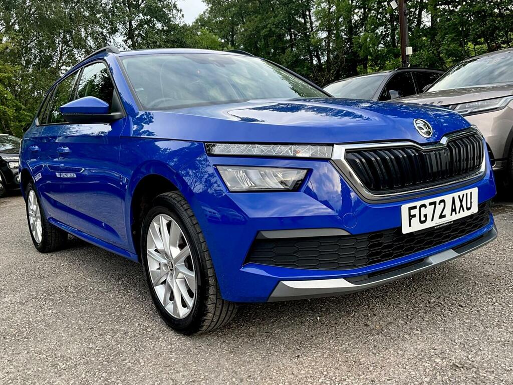 Skoda Kamiq Suv 1.0 Tsi Se Dsg Euro 6 Ss 202272 FG72AXU Blue #3