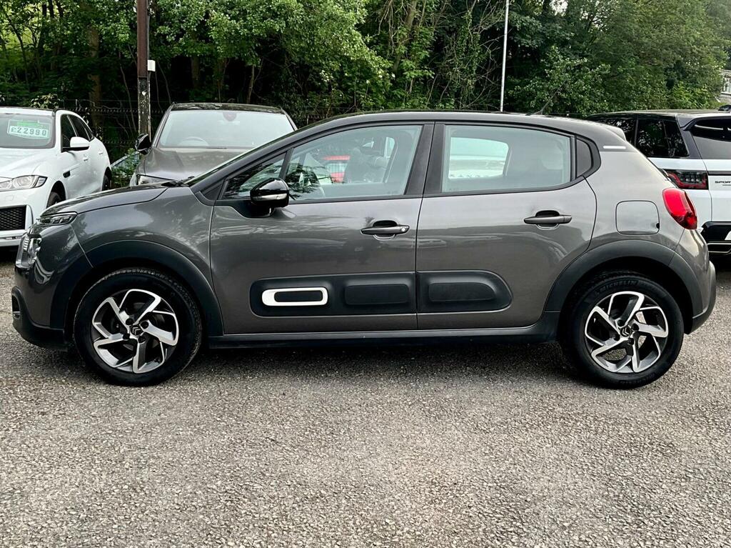 Citroen C3 Hatchback 1.2 Puretech Shine Euro 6 Ss 202 DF21VGG Grey #4