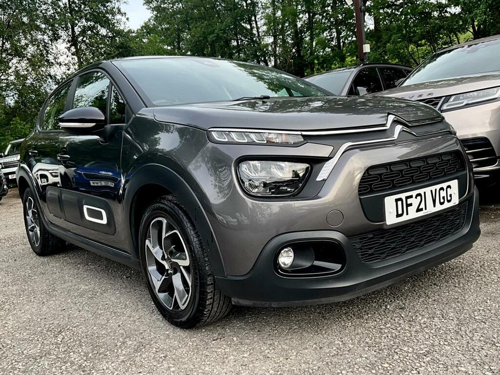 Citroen C3 Hatchback 1.2 Puretech Shine Euro 6 Ss 202 DF21VGG Grey #3