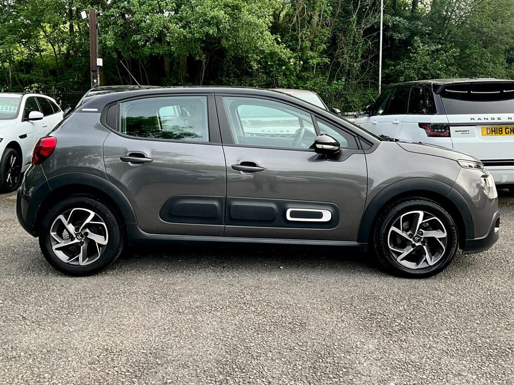 Citroen C3 Hatchback 1.2 Puretech Shine Euro 6 Ss 202 DF21VGG Grey #6