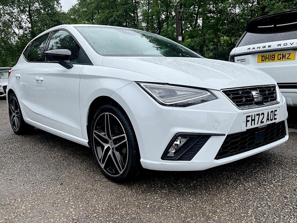 Seat Ibiza Hatchback 1.0 Tsi Fr Edition Euro 6 Ss 202 FH72AOE White #3